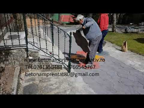 Beton Amprentat Dejani - Brașov Tel.0761350488 -0766543767