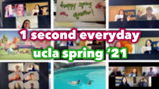 1 second everyday - online college version (UCLA Spring Quarter 2021 recap)