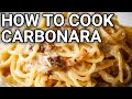 How to cook Carbonara - Setting up my own pasta pop up cafe!