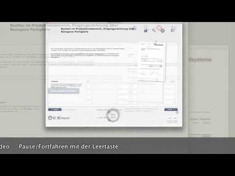 (28) Produktion, Eingangsrechnung, Bezogene Fertigteile - Rechnungswesen verstehen, Buchhaltung üben