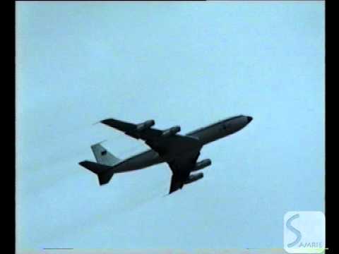 German Air Force Luftwaffe Boeing 707  Take off