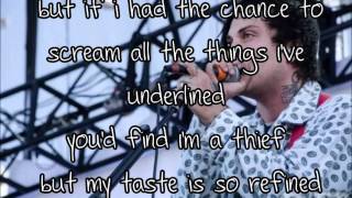 stage 4 fear of trying - frnkiero andthe cellabration (lyric video)