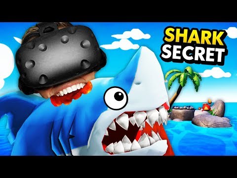 EATING SECRET SHARK To Survive On VR ISLAND