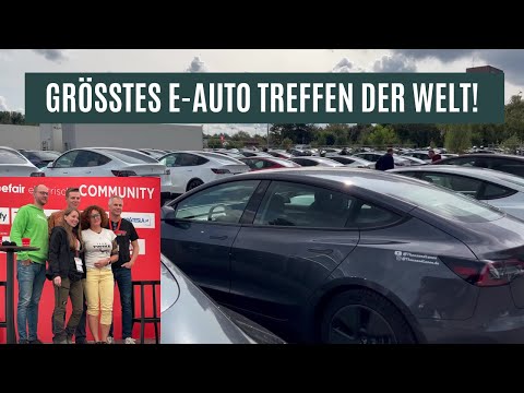 Das größte E-Auto Treffen der Welt ! Die elektrische Community in Hamm 2023