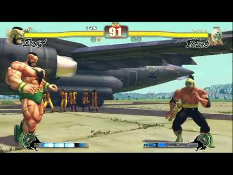 Worst Gief EVER (Za) vs Tomo (Elf) #SF4 - Team Balls vs Noodles and Eggs