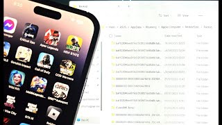 How To Access iPhone Backup files from PC! (Windows)