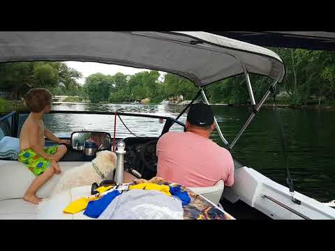 Train bridge jump at Washago(1)