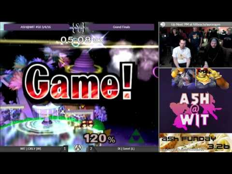 WIT | ORLY (Falcon) vs IX | Sveet (Fox/Sheik) - ASH@WIT #50 Melee Grand Finals