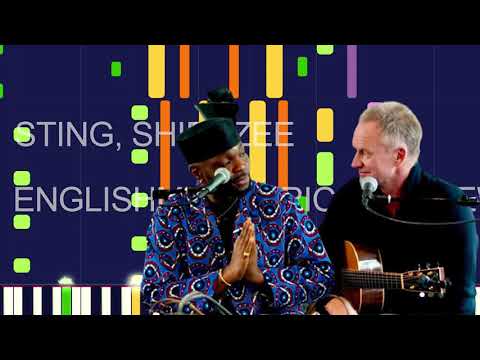 Sting, Shirazee - ENGLISHMAN AFRICAN IN NEW YORK (PRO MIDI FILE REMAKE) - "in the style of"