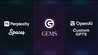 AI Showdown: Perplexity Spaces vs Gemini Gems vs Custom GPTs!