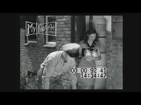 1940s Milkman Delivering Milk