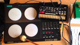 Video thumbnail for How to use a Yamaha DD 5 to trigger a Korg Volca Beats by Marcus Hamblett