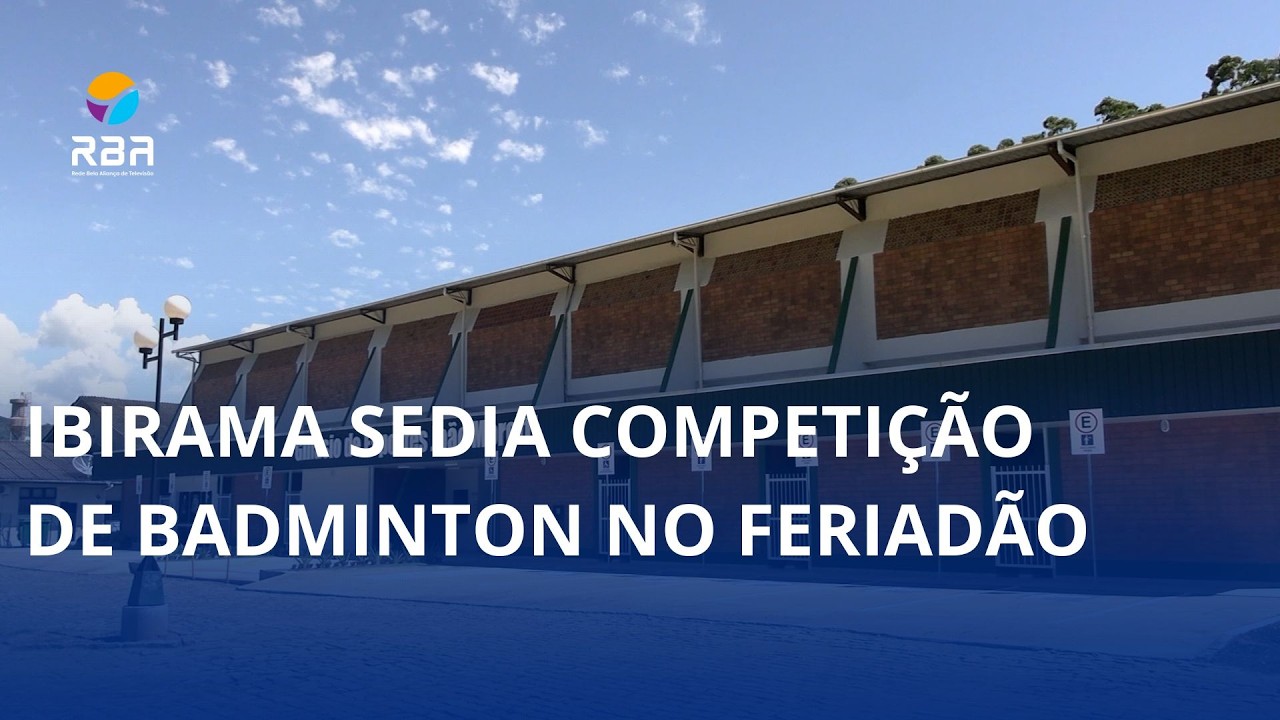 Ibirama sedia etapa do Estadual de badminton