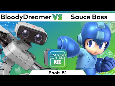 Smash Contest: DoKomi 2023 - BloodyDreamer (R.O.B.) Vs. Sauce Boss (Mega Man) - Pools B1