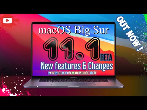 macOS Big Sur 11.1 beta is Out! - What's New?