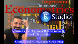 Zaman Serisi Değişkeni R'da RStudio ile Nasıl Oluşturulur ve Grafiği Çizdirilir?(Zaman Serisi 1/15)