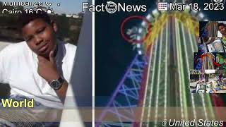 [Latest]Tyre Sampson was 14 when he died after falling off an amusement ride last year. His mother