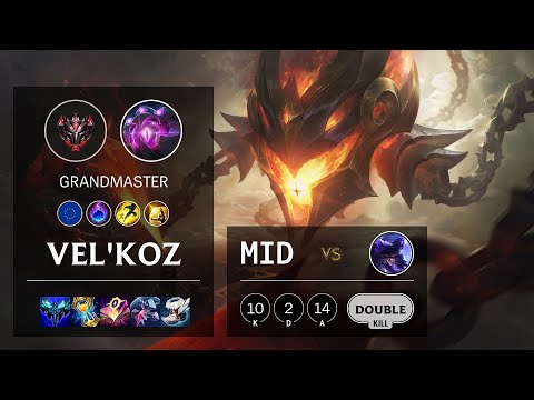 Vel'Koz Mid vs Ryze - EUW Grandmaster Patch 11.4