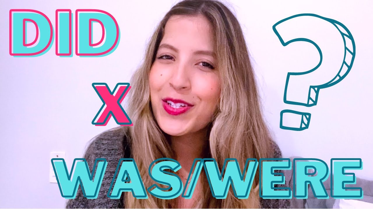 Quando usar DID e quando usar WAS ou WERE? | Passado em inglês (Gêmeas do Inglês)