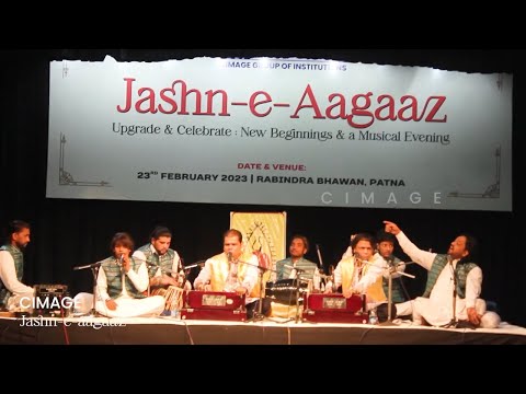 Dama Dam Mast Kalandar Song by Niyazi Brothers at Jashn-E-Aagaaz Program organized by CIMAGE College