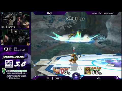 SG Arcadian Spr '17 - Pools (Oxy Tiebreaker): Snafu (Diddy Kong), Forces (Marth), Ju (Captain Falcon