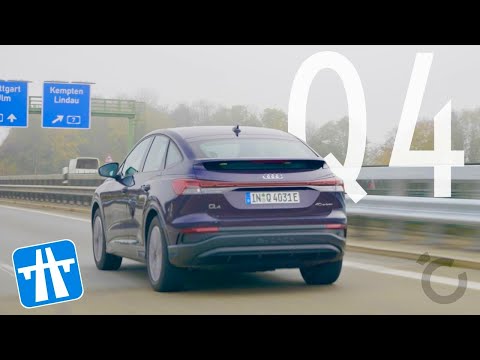 Audi Q4 Sportback 40 e-tron Langstreckentest - wie ist er auf der Autobahn?