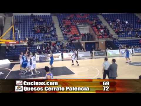 Resumen Cocinas.com - Quesos Cerrato Palencia, j10 LEB Oro 2013/2014