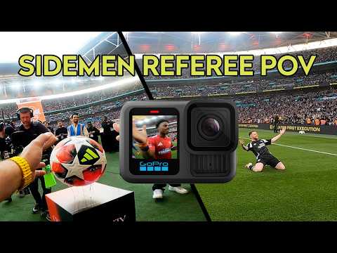We Refereed the Sidemen Charity Match at Wembley | Referee POV