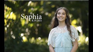 Sophia's Bat Mitzvah | 8.19.2021 | Highlight Feature