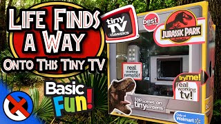 Jurassic Park @BasicFunToys Tiny TV Classics - Quick Look