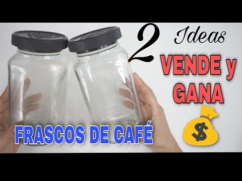 , title : '2 Ideas para VENDER con ENVASES DE VIDRIO| GANA DINERO con FRASCOS de Café| Fácil 💯 funcional'