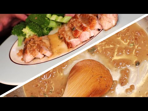 Simple Pork Chops with Pan Sauce