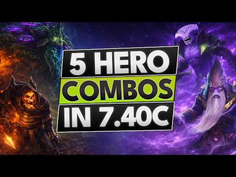 5 BEST Hero Combos in Patch 7.40c – Top Lane & Game Synergies | Dota 2 Meta Guide