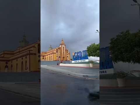 O grande temporal na cidade depoço de José de Moura na Paraíba.