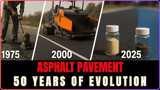 History of Asphalt Pavement Construction #asphaltpavement #asphaltmix