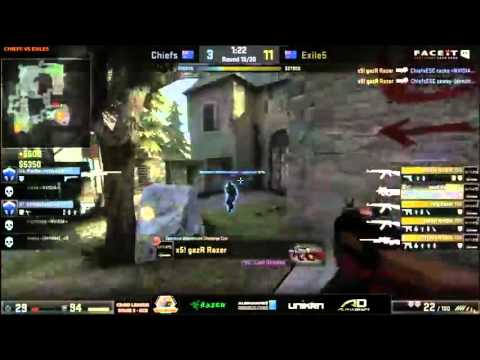 FaceIt CS:GO League 2015: Oceania - Chiefs vs Exile5
