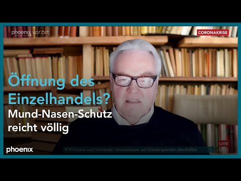 Prof. Klaus-Dieter Zastrow zur Öffnung des Einzelhandels am 24.02.21