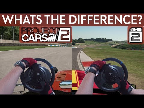 Automobilista 2 BETA and Project Cars 2 Handling Comparison (With Wheel)