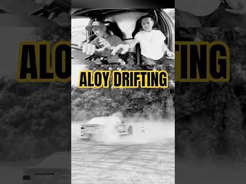 akbar rais salut aloy sekali coba langsung bisa drifting #aloy #kingaloy