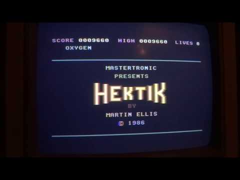 Commodore 16 / 116 / Plus4 - Hektik (Mastertronic) - Gameplay (plus4punk)