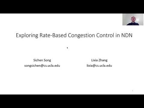 ACM ICN 2021 (Poster) - Exploring Rate-Based Congestion Control in NDN