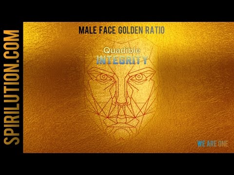 ★Male Golden Face Ratio - Facial Symmetry Formula ★ (Binaural Beats Healing Frequency Music)