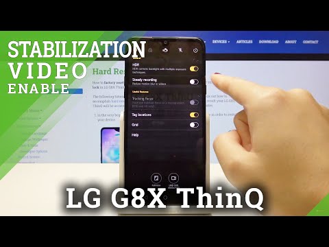 How to Activate Image Stabilization in LG G8X ThinQ – Camera Settings