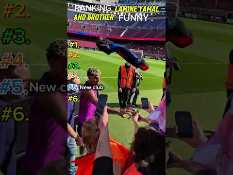#shorts #football  | LAMINE YAMAL & HIS BROTHER FUNNY  MOMENTS