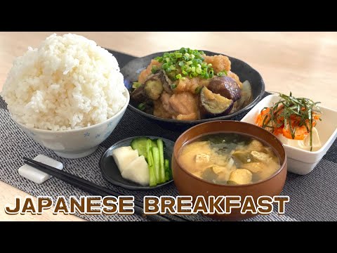 【chicken recipe】Japanese breakfast preparation【tori no mizore-ni】
