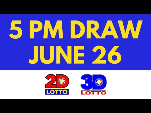 5pm Lotto Result Today June 26 2023 [Swertres Ez2]