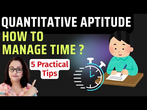 Time Management in Quantitative Aptitude