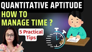 How to Manage Time in Quantitative Aptitude: 5 Tips & Tricks