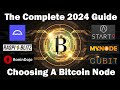 Bitcoin Node Comparison Umbrel Start9 MyNode And More