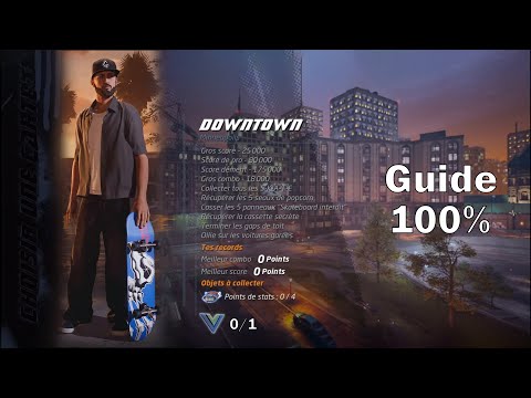 [Guide 100%] Downtown (Minneapolis) - Tony Hawk's Pro Skater 1 + 2